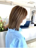 ハイライトで作るデザインカラー♪@20代30代40代