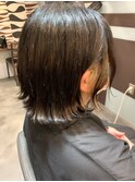 インナーカラーボブ