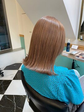 ゲーム 吉祥寺店(GAME) ダブルカラーミルクティーベージュカラーケアブリーチ韓国