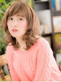 くせ毛風くびれヘア大人かわいいミニウルフa志木20代30代40代