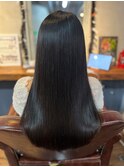 黒髪ロング／サラサラ／髪質改善／新宿