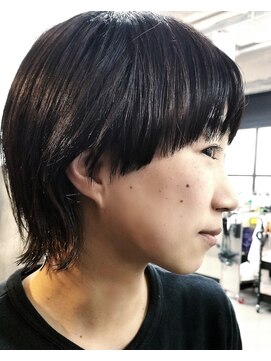 メリケンビューティーパーラー コウベ(MERICAN BEAUTY PARLOR KOBE) マッシュウルフ (tomo)
