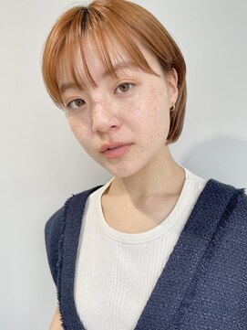 レジュアル(RESSUAL) 耳かけボブ透明感カラー