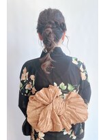 ヘア イノウエ HAIR INOUE 浴衣ヘア☆アレンジポニーテール