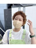 ショートヘア/ハンサムショート/ショートパーマ