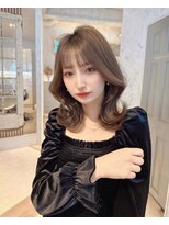 ロンド ジュルード 名古屋(Lond jeloud) ミディアムでも巻ける韓国くびれヘア♪