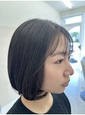 韓国風ボブ