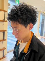 クラップス 横須賀中央店(CLAPS)&nbsp;ビジネスショートメンズマッシュツイストパーマツーブロック