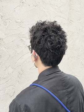 モップアップ(Mop up) スパイキーショート×無造作パーマ