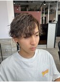 メンズ波巻きパーマ