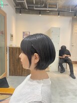 ロタ 吉祥寺(RoTa)&nbsp;レイヤーカット/ウェットヘア/オリーブベージュ/デザインカラー