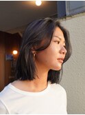 ボブ／レイヤー/透明感カラー/beautrium鎌倉小町　比嘉