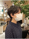 扱いやすいショートパーマ＊ハンサムショート＊マッシュショート
