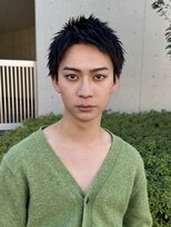 クロト(Clotho) スパイキーショート/ツイストスパイラル波巻きメンズウルフ