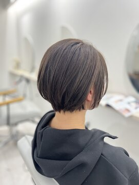 レターズ(Letters) Letters　アッシュ　ショートボブ　METEO　トリートメント