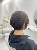 Letters アッシュ ショートボブ METEO トリートメント