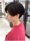 大人ショートレイヤー/ハンサム/白髪ぼかし/武蔵小杉/自由が丘