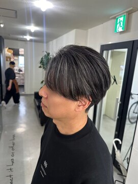 キング(K!ng) 縮毛矯正髪質改善ハイライトレイヤーカット枚方美容室エクステ