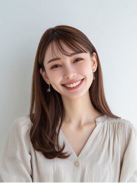 e.m.a プレミアムビューティーサロン 栄駅店(e.m.a PREMIUM BEAUTY SALON) レイヤーカット/イメチェン/外ハネボブ/美髪/ワイドバング/髪型