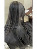 ロングレイヤー/セクションカラー/ハイトーン