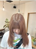 くすみピンクベージュ