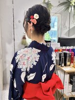 ゼストララ(ZEST Lara)&nbsp;浴衣着付け シニヨンヘアセット【吉祥寺】misaki