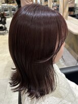 フリーラ 表参道(freera)&nbsp;髪質改善トリートメントラベンダーピンクベージュ暖色系カラー