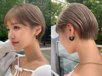 ジーナ 渋谷神南(Zina)の写真/ダメージ98％軽減！【ケアブリーチ+ケアカラー￥13900】で艶×ハイトーンを叶える［渋谷神南］