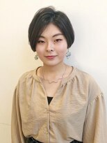 ジーナ 渋谷 表参道(JINA)&nbsp;大人ショートボブ/ハンサムショート/前髪なし/30代40代50代