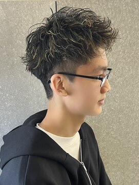 ニアウ 太田店(Niau) メッシュショートソフトツイストスパイラルパーマ