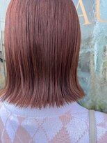 ヘアーリゾート ラウレア(Hair Resort LAULEA)&nbsp;さりげないオレンジカラー