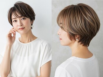 ラブレス グランフロント大阪(LaBless)の写真/【グランフロント南館5F/駅直結】増える白髪、ファーストグレイを楽しむ、理想のお洒落ヘアを創りましょう*