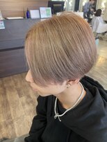 ヘアメイク アージュ 新宮店(HAIR MAKE age)&nbsp;グレージュカラー　ハンサムショート