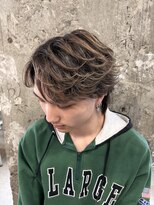 リラクオーレメンズ(LIRA CUORE men's) フェザーパーマ風