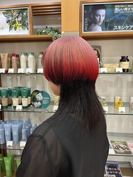 プランタンアヴェダ(printemps AVEDA) 個性派マッシュウルフ