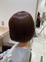 アッシュ 下丸子店(Ash)&nbsp;【岩城指名】ショートボブ×縮毛矯正