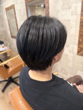 ヘアサロン アプリ(hair salon APPLI) ショートデビューにおすすめ丸みショート