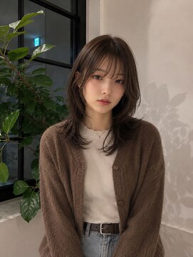 ルーズ(LOOSE) 暗髪ミディアムレイヤー