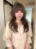 ニコフクオカヘアーメイク(NIKO Fukuoka Hair Make)&nbsp;【NIKO】ケアブリーチ.グレージュ.ダブルカラー.福岡レイヤー