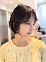 アビー 福岡天神(ABBEY) ショートショートボブショートヘア大人ショート耳掛けショート