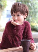こなれ耳掛けカジュアルショート☆