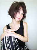 【morio池袋】夏人気大人可愛い流行り長めショート