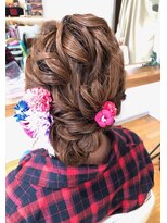 ヘアーズカフェ アン(HAIR'S CAFE an) 成人式ヘアー