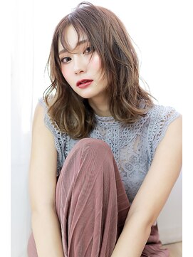 ラフィスヘアー シャルム 渋谷店(La fith hair charme) 【La fith】 トレンド×ミディアムスタイル