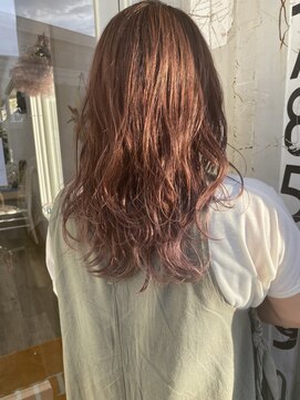 ホワイト(WHITE HAIR@NICOLA) バイオレット×インナーカラー