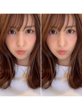 チョビー 銀座(chobii) 桜井　小顔前髪　2way前髪　小顔カット