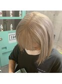ボブ/フェザーバング/大人かわいい/グラデハイライト[渋谷]