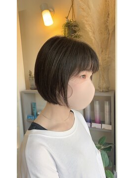 ヘアーココカシェット(hair coco cachette) 【cachette/別府】ボブスタイル