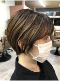 丸みショート