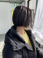 ノード(NODO) 【モードヘア】黒髪のミニボブ
